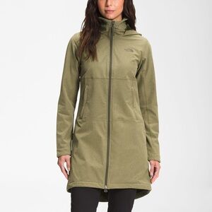 WOMEN'S The North Face SHELBE RASCHEL PARKA‎ LENGTH WITH HOOD size small